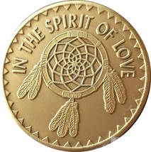 Native American In The Spirit Of Love Bulk Lot of 25 Medallions Dream Catcher Ch - £31.60 GBP