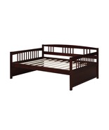 Full size Contemporary Daybed in Espresso Wood Finish - $12,599.39 MXN