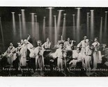 Arturo Romero &amp; His Magic Violins Postcard Dunes Hotel Las Vegas Nevada - $17.93