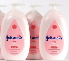 (3 Ct) Johnson&#39;s Clinically Mild Nourishing Baby Lotion No Parabens 16.9 Oz - £23.18 GBP