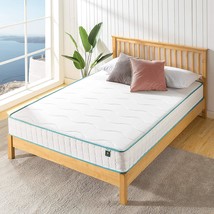 Mattress-In-A-Box, King, Zinus 10&quot; Tight Top Innerspring, Us Certified. - £277.33 GBP