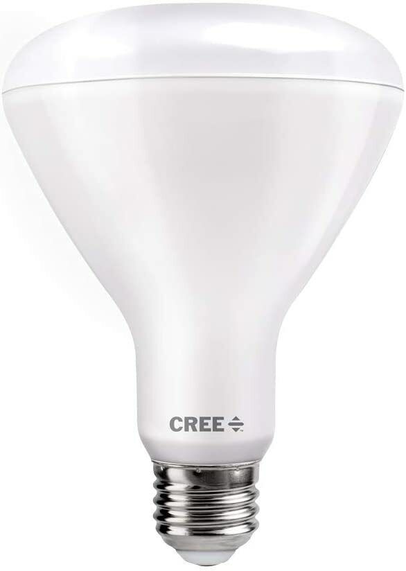 Cree (1) LED 65W Soft White (2700K) BR30 Dimmable LED Flood Light Bulb 9W  BX6 - £10.67 GBP