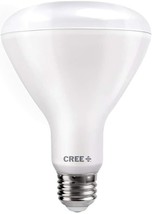 Cree (1) LED 65W Soft White (2700K) BR30 Dimmable LED Flood Light Bulb 9W  BX6 - £10.70 GBP