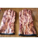 Fishing Gloves XL Camo Latex Grip Salt &amp; Fresh Water Outdoors Cloth Lined - $188.30 MXN