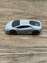 HOT WHEELS LAMBORGHINI HURACAN LP 610-4 GRAY ORANGE CFH19 KG JD - $7.92