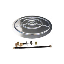 36 in. Stainless Steel Pan Ring Pro-Kit Natural Gas - $15,722.99 MXN