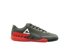 [EW9269F] Mens Peak TF Turf Black Red Outdoor Soccer Shoes - $102.79 CAD