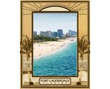 Fort Lauderdale Florida Laser Engraved Wood Picture Frame Portrait (3 x 5) - $25.99