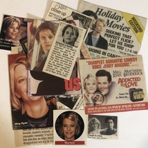 Meg Ryan Vintage &amp; Modern Clippings Lot Of 20 Small Images And Ads - £3.91 GBP