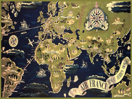 Quality POSTER.World Map.Room Home School Class studio Decoration art print.q649 - £13.98 GBP+