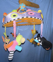 Zolo Kushies Crib Carousel Mobile Plush Soft Toy Game Colorful &amp; Removab... - £27.34 GBP