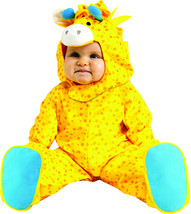 Fun World Costumes Baby&#39;s Giraffe Infant Costume, Yellow/Blue, Small - £86.41 GBP