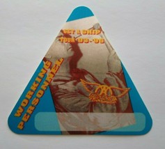 Aerosmith Backstage Pass Original Get A Grip 1993-1995 Tour Hard Rock Music Blue - £5.45 GBP