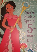 Elena Avalor Greeting Card Birthday &quot;You&#39;re Such a Special 5-Year-Old&quot; - $3.89