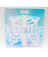 X-ray badge marker holder / badge buddy / xray tech / Radiologist / Ribcage - $8.00