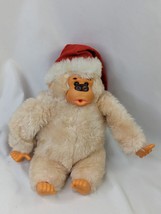 Russ Gonga Gorilla Plush Thumb Sucker Santa Cap 8 Inch Stuffed Animal Toy - £11.52 GBP