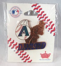 Inaugural Arizona Diamondback Baseball PITCHERS PIN 1998 - Mint on Card - Sealed - £5.37 GBP
