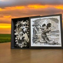 Puzzle And Box Art Piece 3D Printed HueForge - With FRAME! 3D ART - $25.73