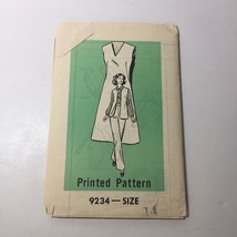Printed Pattern 9234 Size 14 Misses&#39; Pants Jacket Blouse Jumper Mail Order - $12.86