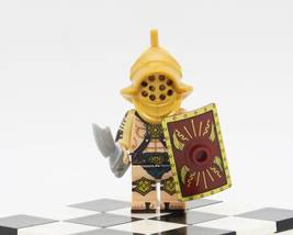 Roman Empire Ancient Rome Gladiator Fighter Minifigures Building Toy - $3.49