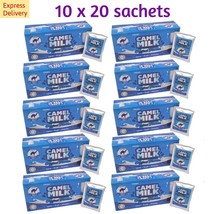 10 boxes of 20 sachets x 25g Camel Milk Powder Premix Express Shipping - £114.81 GBP