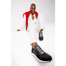 The Rakka Black & Red Leather Men Sneaker Final Sale! image 10