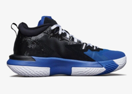 NIKE MEN&#39;S JORDAN ZION 1 &quot;DUKE&quot; RARE SHOES Black/White/Royal Blue DA3130... - £71.91 GBP