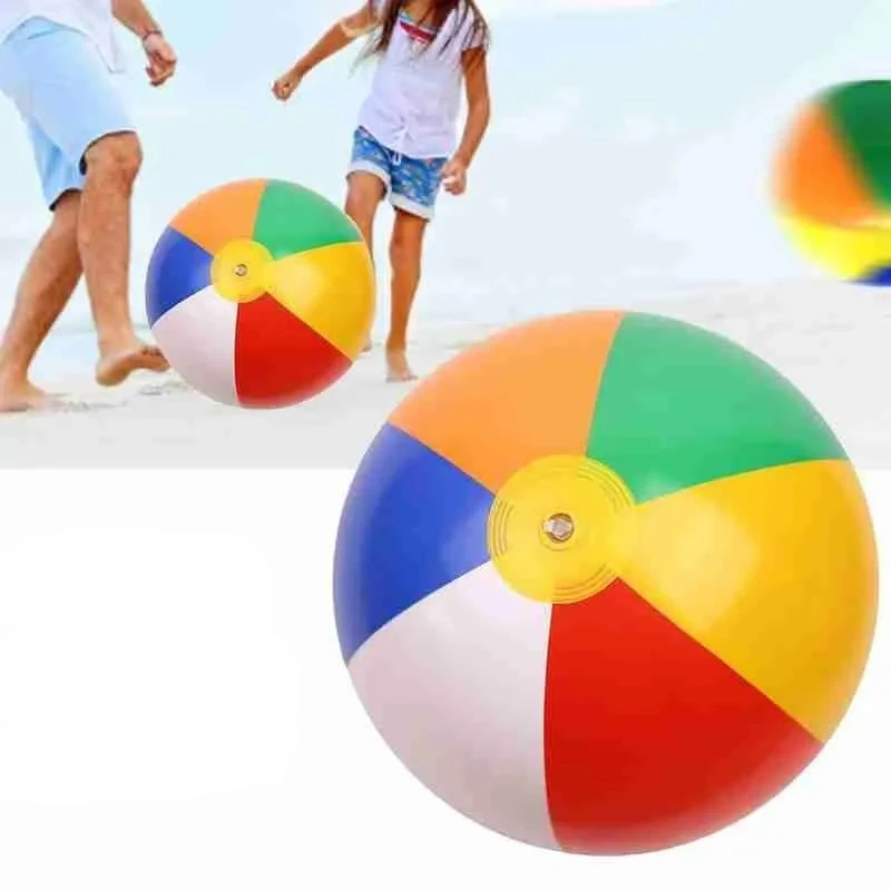 Summer Outdoor Swimming Pool Beach Inflatable Ball Toys Fun Sports Props Beach - £7.43 GBP+