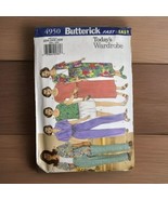 Butterick 4950 Sewing Pattern 22W 24W 26W Vintage 90s Shirt Skirt Shorts... - $4.94