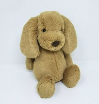 12&quot; Jellycat Bashful Toffee Brown Puppy Dog Baby Stuffed Animal Plush Toy Lovey - £26.57 GBP