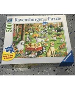Ravensburger Dog Park Jigsaw Puzzle #14 8707, Large Piece Format, 500 pcs - $9.50