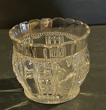 Vintage Glass Candle Holder  / Small Vase - $9.50