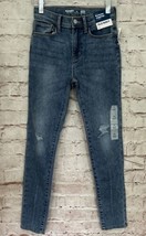 Old Navy Jeans Girls 12 Rockstar Jegging High Rise 360 Stretch Distressed - £21.94 GBP