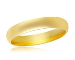 10 Men&#39;s Wedding band .925 Gold Plated 379188 - $45.99