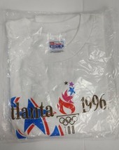 Vintage 1996 Atlanta Olympics T-Shirt Minute Maid New in Package XL Deadstock - £55.30 GBP