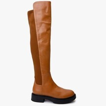 The Harmony Belle Tan Leather Knee High Women Boot image 6