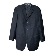 BOSS Hugo Boss Neiman Marcus Mens Navy Blue Blazer Sports Coat Size 42R - £23.42 GBP