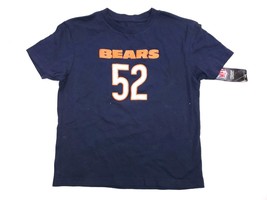 Chicago Bears NFL Football T-Shirt Khalil Mack #52 Boy&#39;s Size M 5/6 - £8.38 GBP