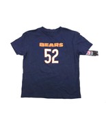 Chicago Bears NFL Football T-Shirt Khalil Mack #52 Boy&#39;s Size M 5/6 - £8.22 GBP