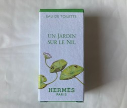 Hermes Un Jardin Sur Le Nil Eau de Toilette Travel Size .25 oz New - £19.65 GBP