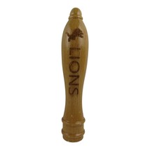 Detroit Lions Wooden Beer Tap Handle Keg Bar Decor Engraved Wood - £7.86 GBP