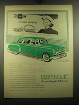 1949 Chevrolet Styleline De Luxe 2-door Sedan Ad - For best visibility - $18.49