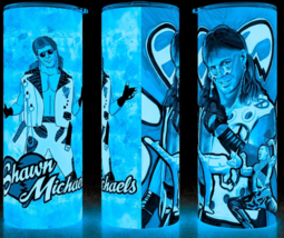 Glow in the Dark Shawn Wrestling Michaels Heartbreak Kid Cup Mug Tumbler... - $22.72