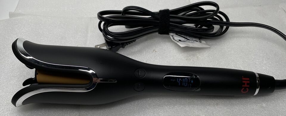 Primary image for CHI Spin N Curl Ceramic Rotating Hair Curler, CA2247, Black,Tested