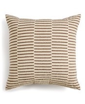 Hotel Collection Honeycomb Decorative Throw Pillow Size 18 x 18 Color Oatmeal - £71.71 GBP