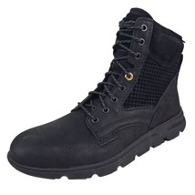  Timberland Eagle Bay Leather Boots Military Black Men TB0A1JRS Hiking S... - £87.92 GBP