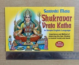 SHUKRAVAR VRAT VRATA KATHA, Santoshi Ma Religious English Book Colorful ... - £13.04 GBP