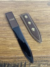 Vintage Bakelite Letter Opener Italian Leather Made For Jacobson’s Depar... - $24.75