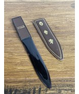 Vintage Bakelite Letter Opener Italian Leather Made For Jacobson’s Depar... - £19.46 GBP