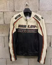 Men&#39;s Harley Davidson Genuine Cowhide  Leather Jacket - $1.40 CAD